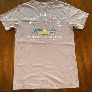 Uscape Apparel UCF University Central Florida Brown Tee Shirt Short Sleeve Small